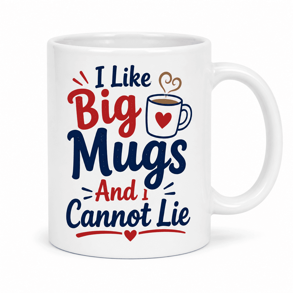 I Like Big Mugs And I Cannot Lie Funny Mug