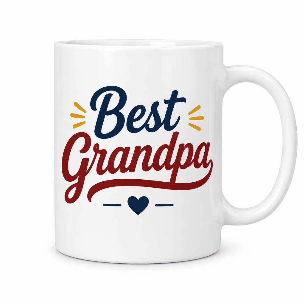 Best Grandpa Funny Mug
