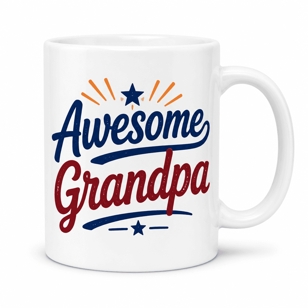 Awesome Grandpa Funny Mug