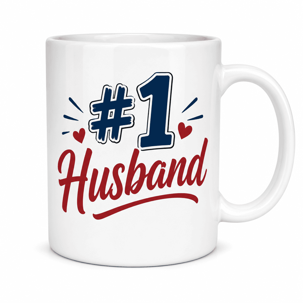Funny Mug – #1 Husband
