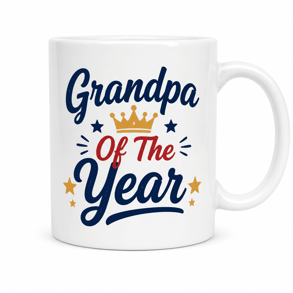 Grandpa Of The Year Funny Mug