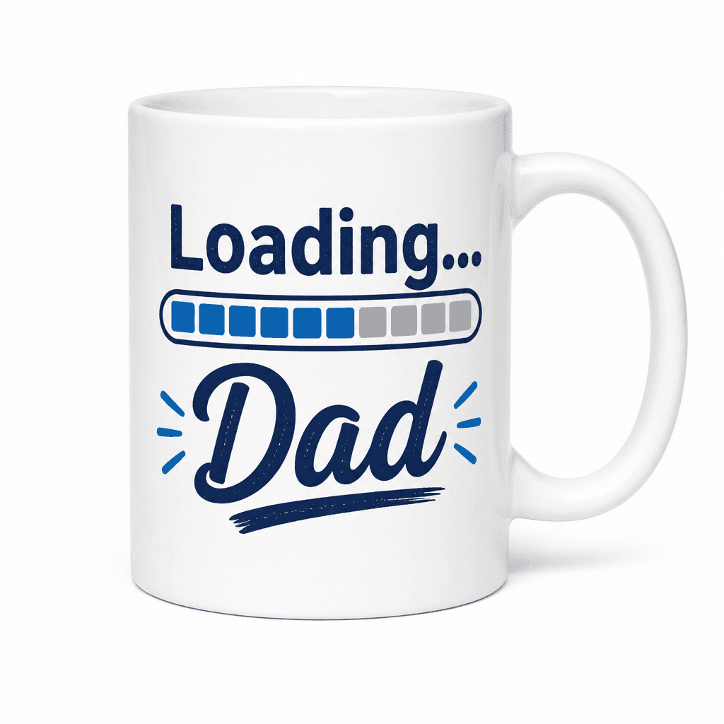 Loading... Dad Funny Mug
