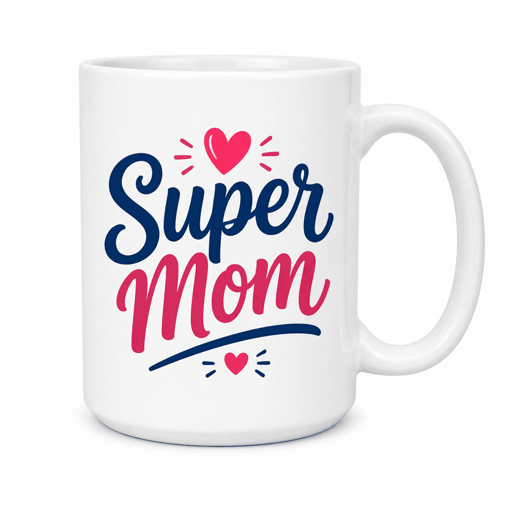 Super Mom Funny Mug