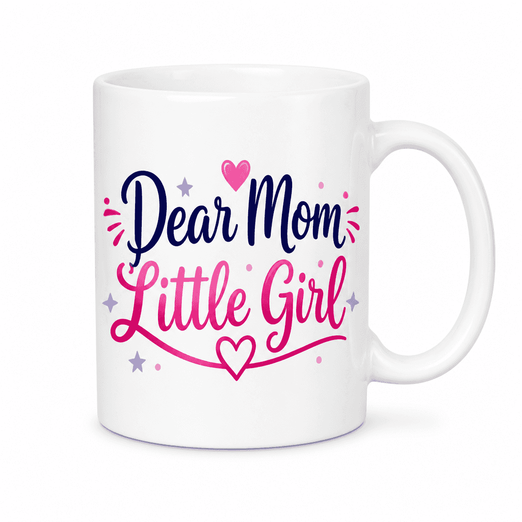 Dear Mom Little Girl - Mug