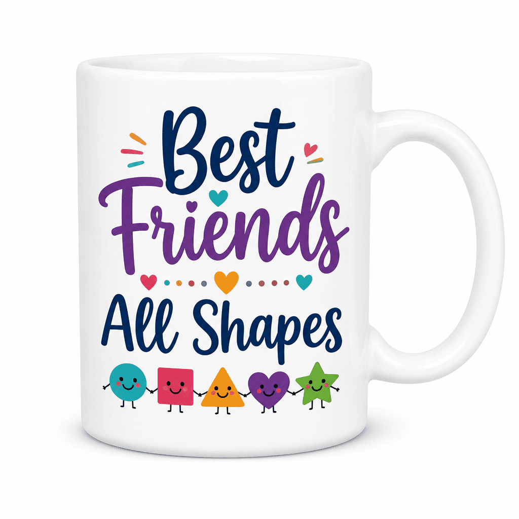 Best Friends All Shapes - Mug