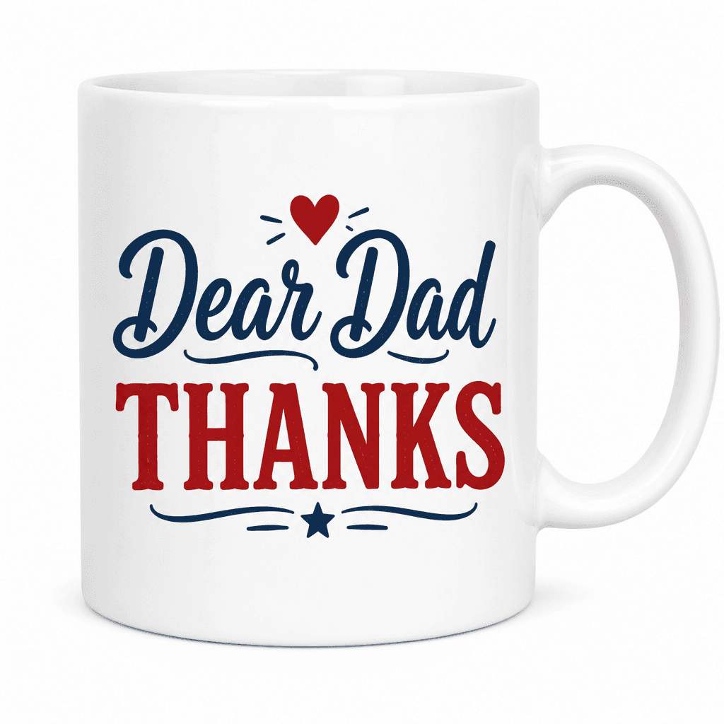 Dear Dad THANKS - Mug
