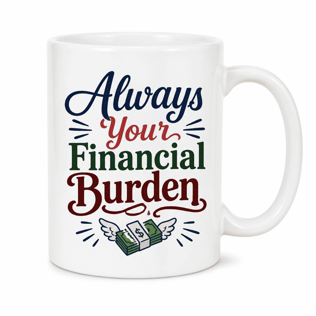 Always Your Financial Burden - Mug