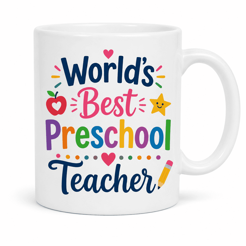 World's Best Preschool Teacher - Mug