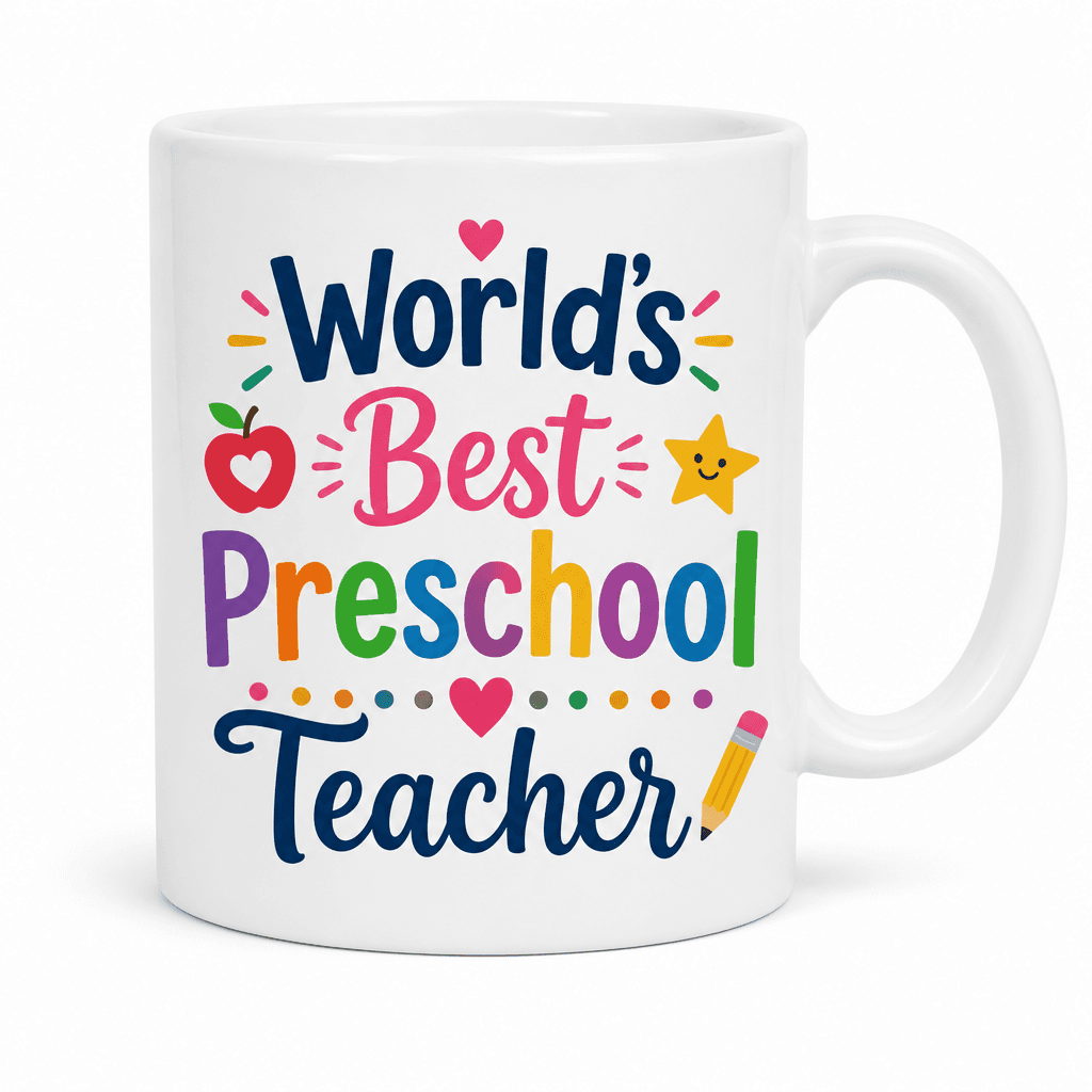 World's Best Preschool Teacher - Mug