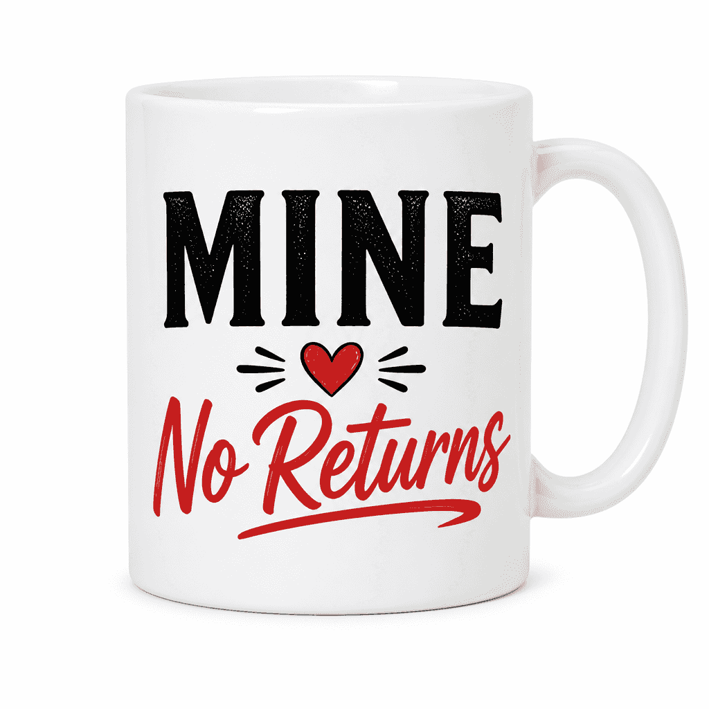 MINE No Returns - Mug