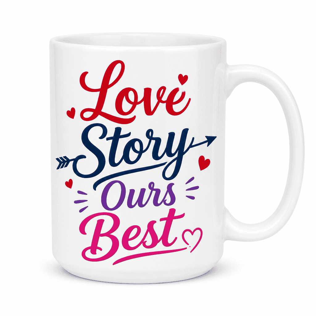 Love Story Ours Best - Mug