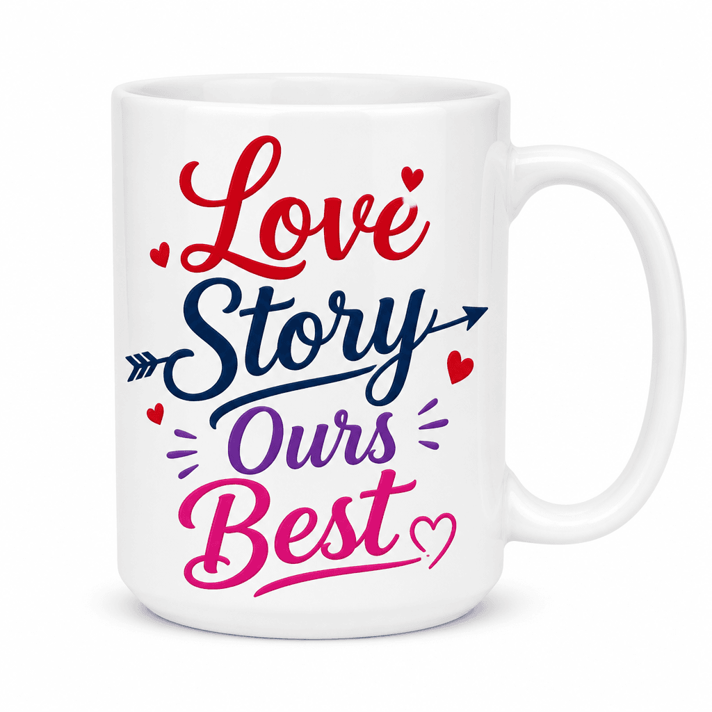 Love Story Ours Best - Mug