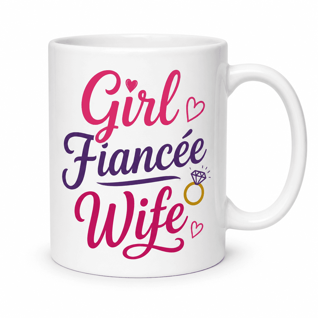Girl Fiancée Wife - Mug