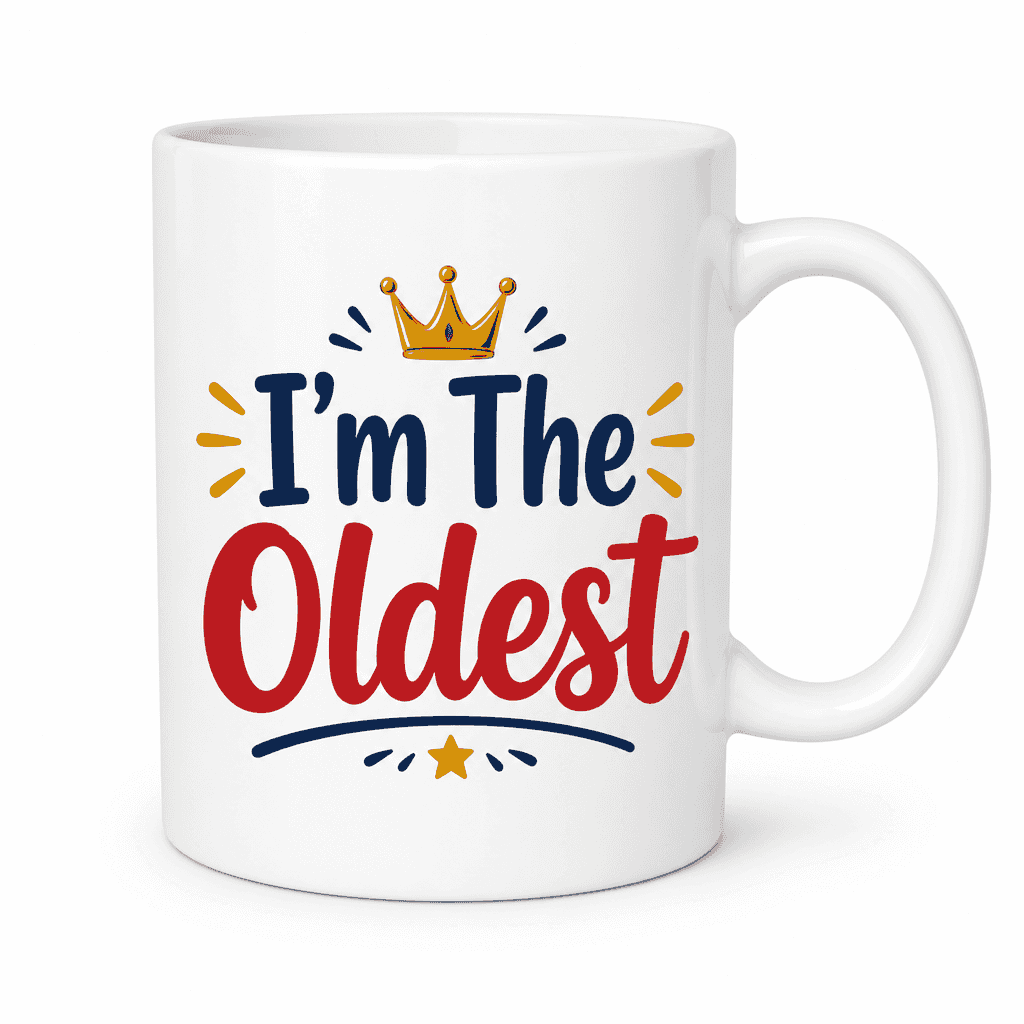 I'm The Oldest - Mug
