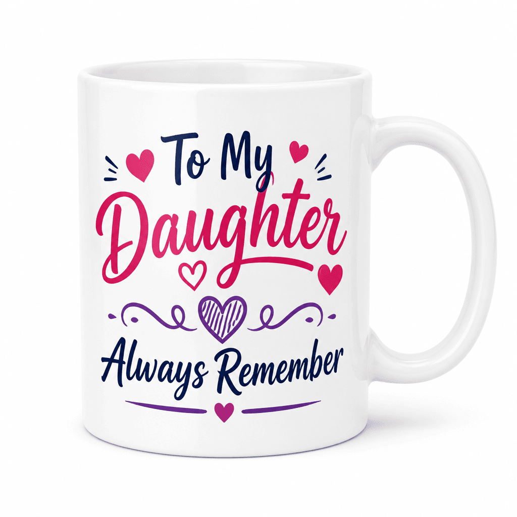 To My Daughter Always Remember - Mug