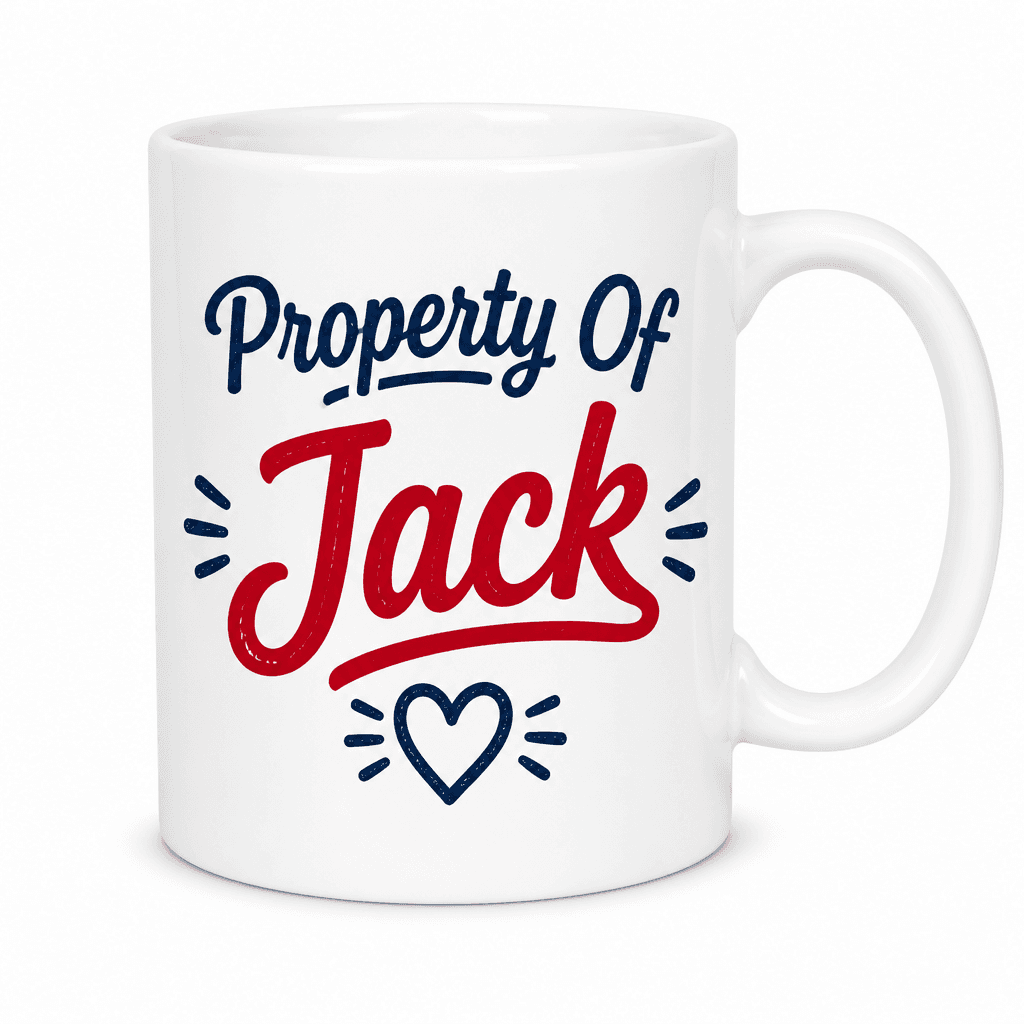 Property Of – with your name - Mug