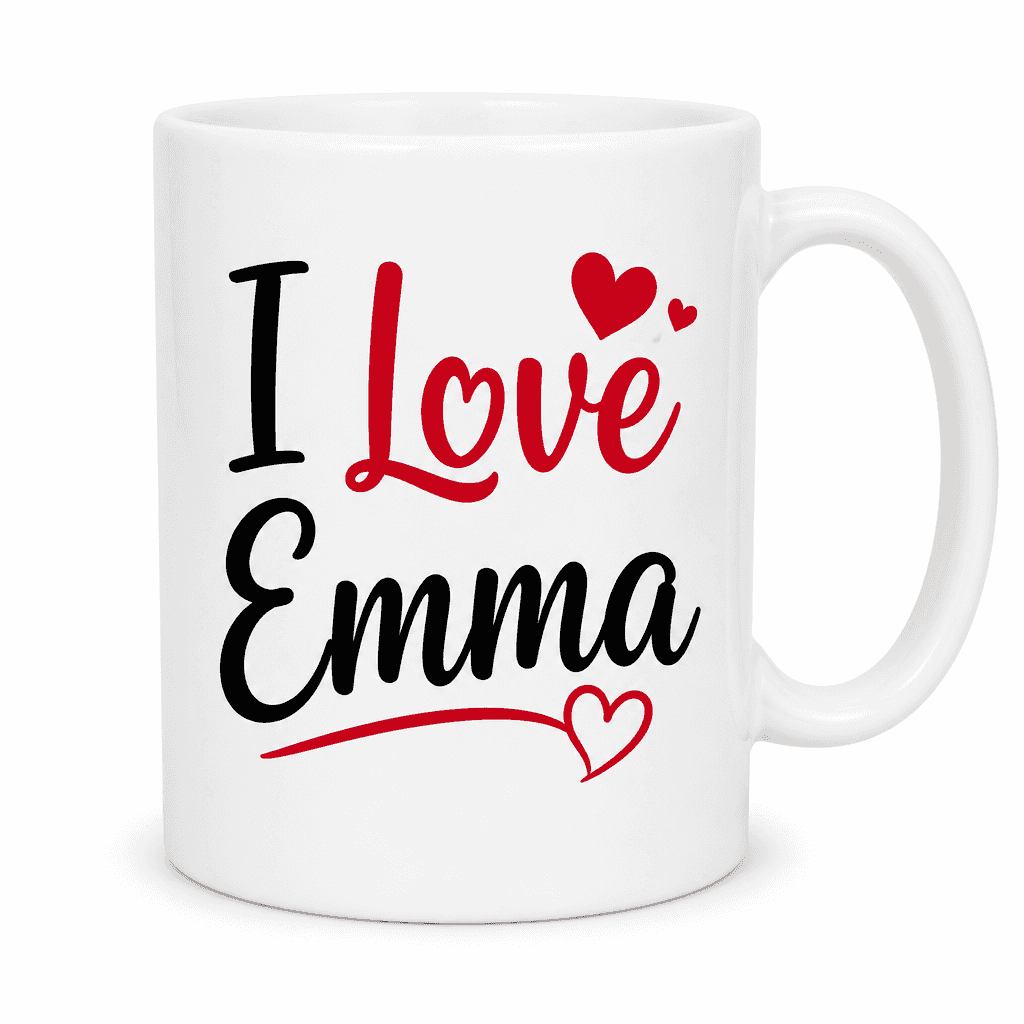 I Love – with your name - Mug