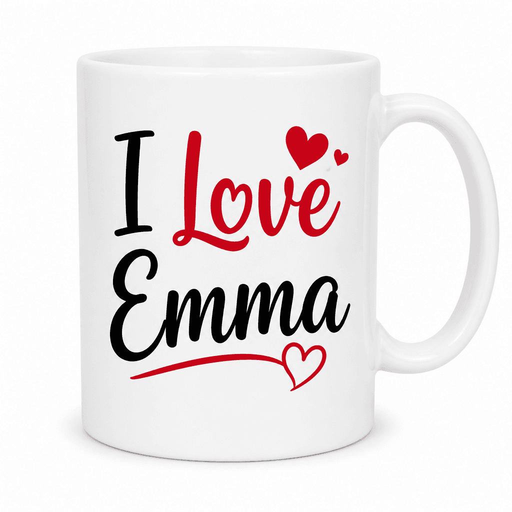 I Love – with your name - Mug