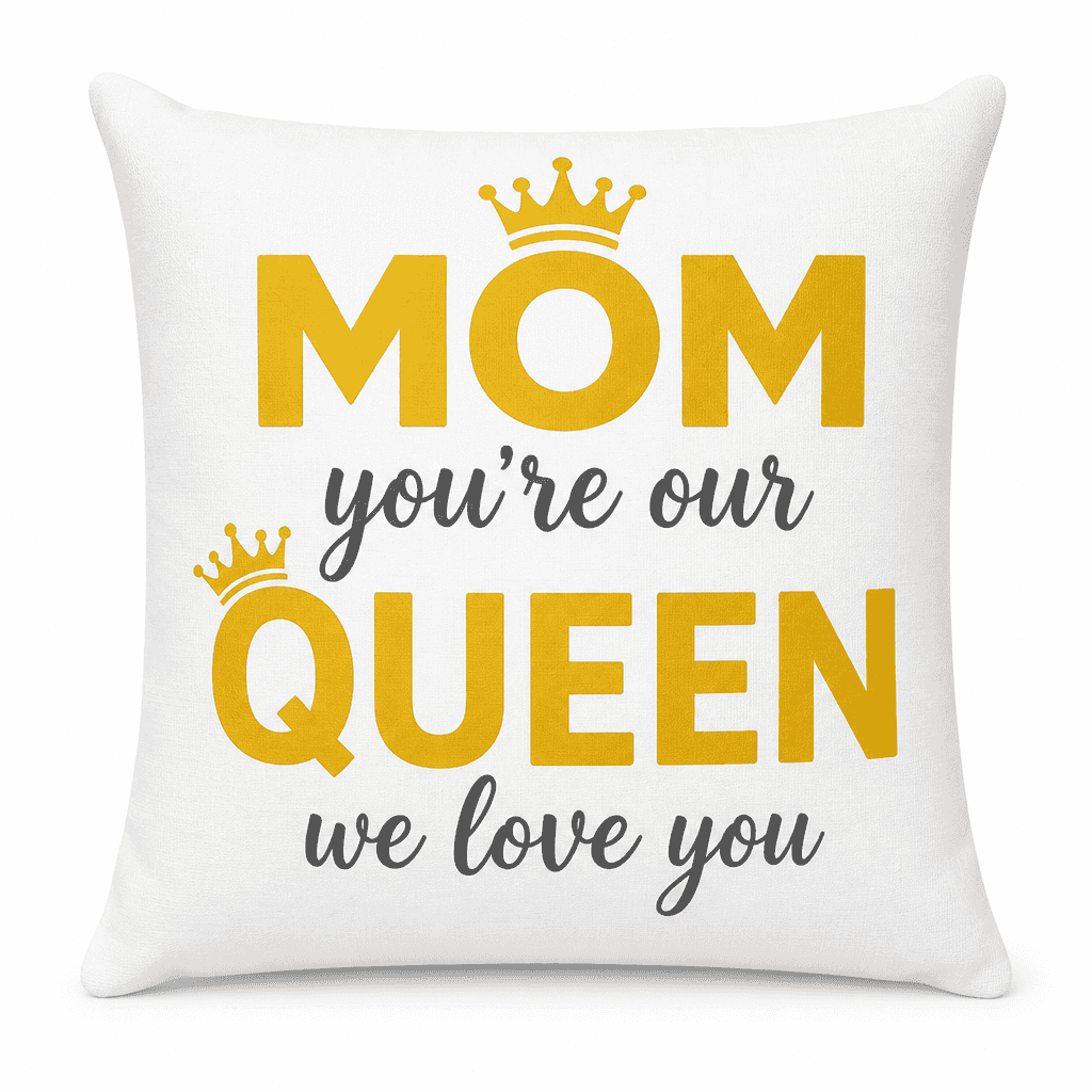 MOM YOUβRE OUR QUEEN - Pillow