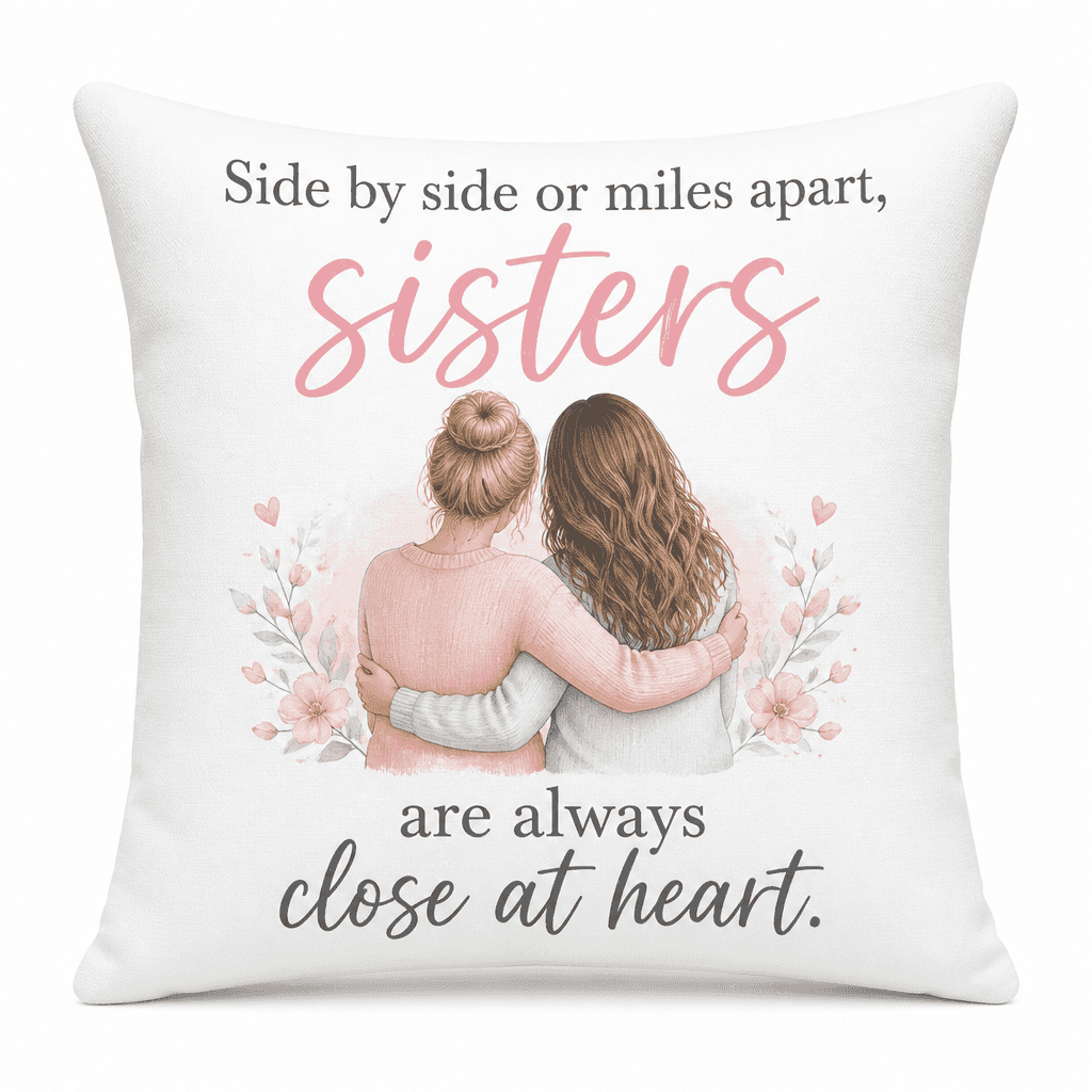 Miles Apart Close at Heart - Pillow