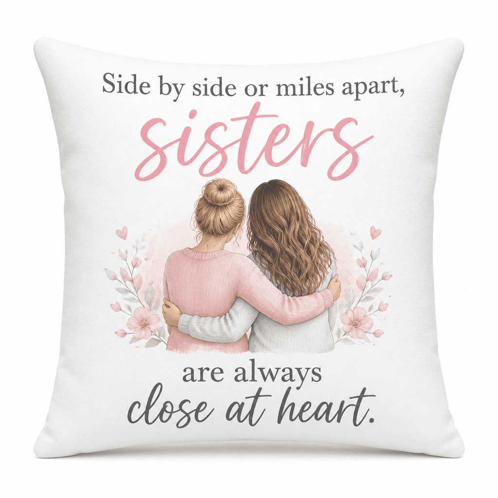 Miles Apart Close at Heart - Pillow