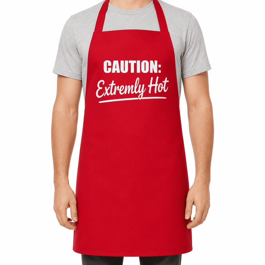 CAUTION: Extremly Hot - Apron