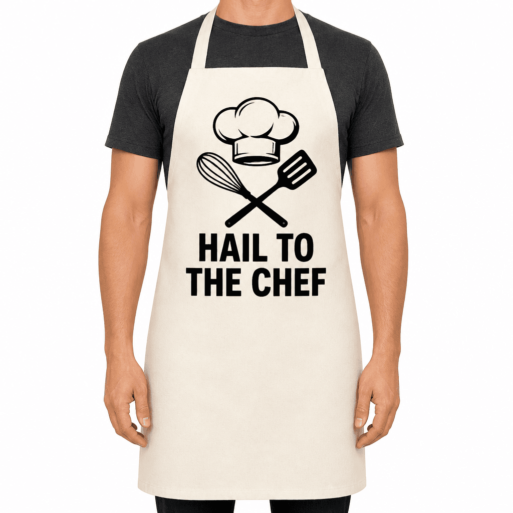 Funny Apron – Hail To The Chef