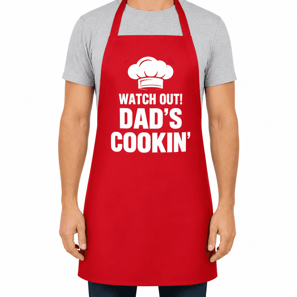 Watch Out Dad's Cookin' - Apron