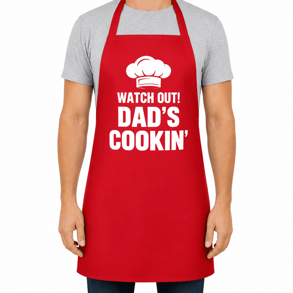 Watch Out Dad's Cookin' - Apron