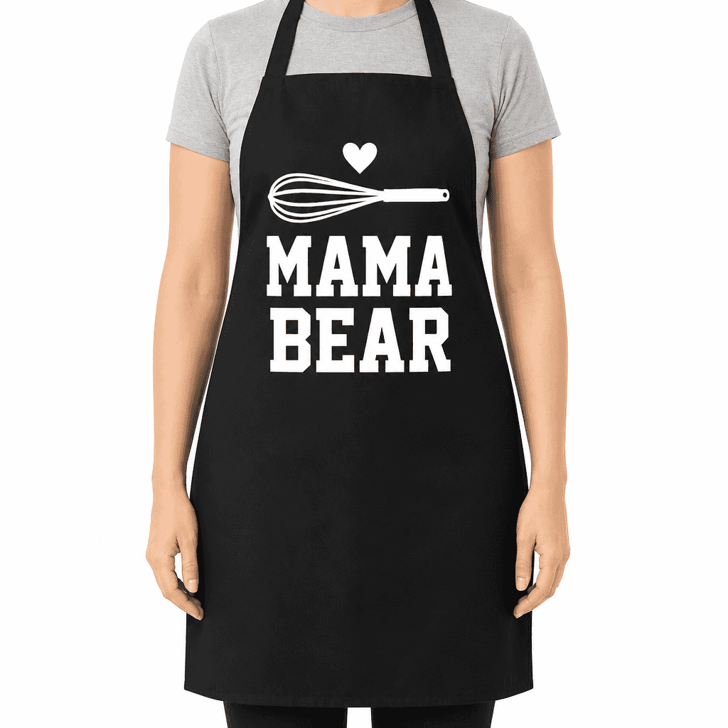 Funny Apron for Moms β Mama Bear