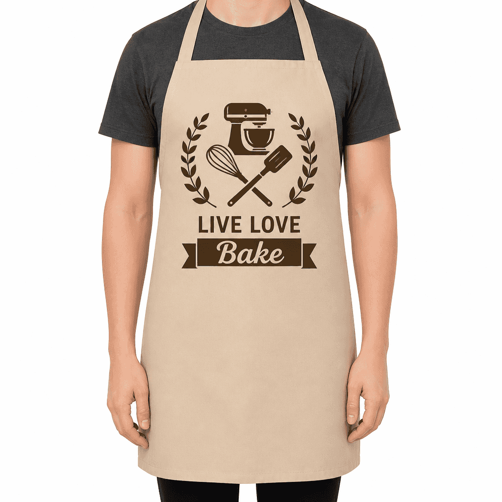 Funny Apron β Live Love Bake
