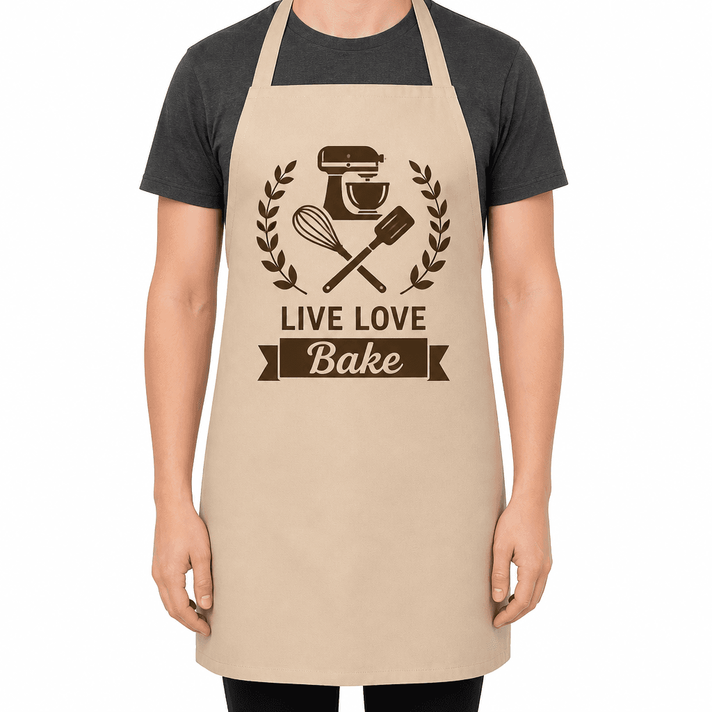 Funny Apron – Live Love Bake