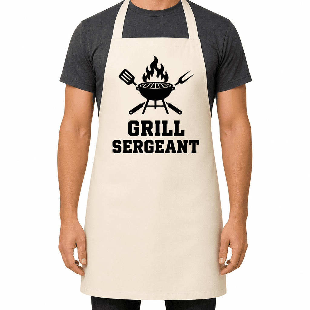 Grill Sergeant Funny Apron