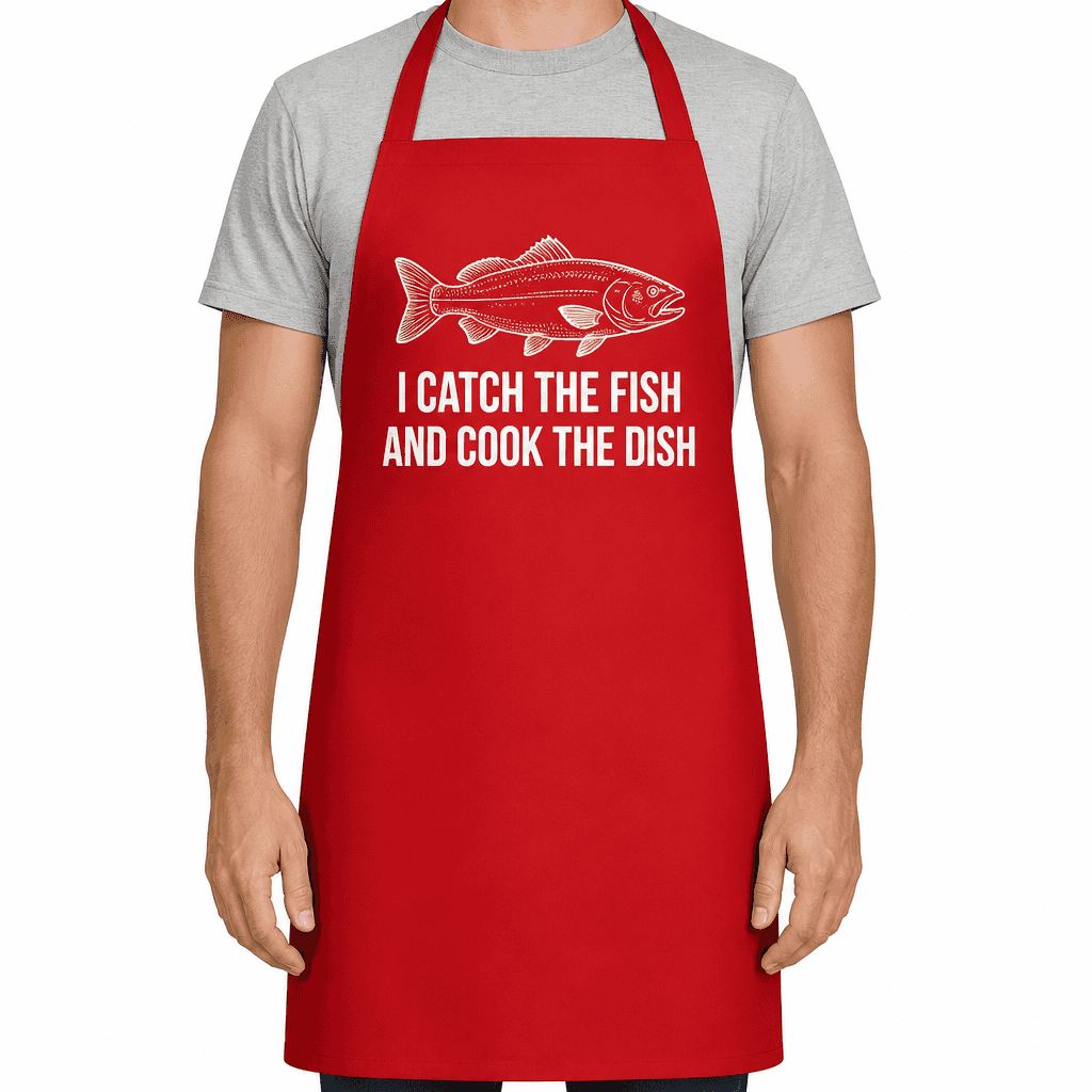 Catch the Fish Cook the Dish - Apron