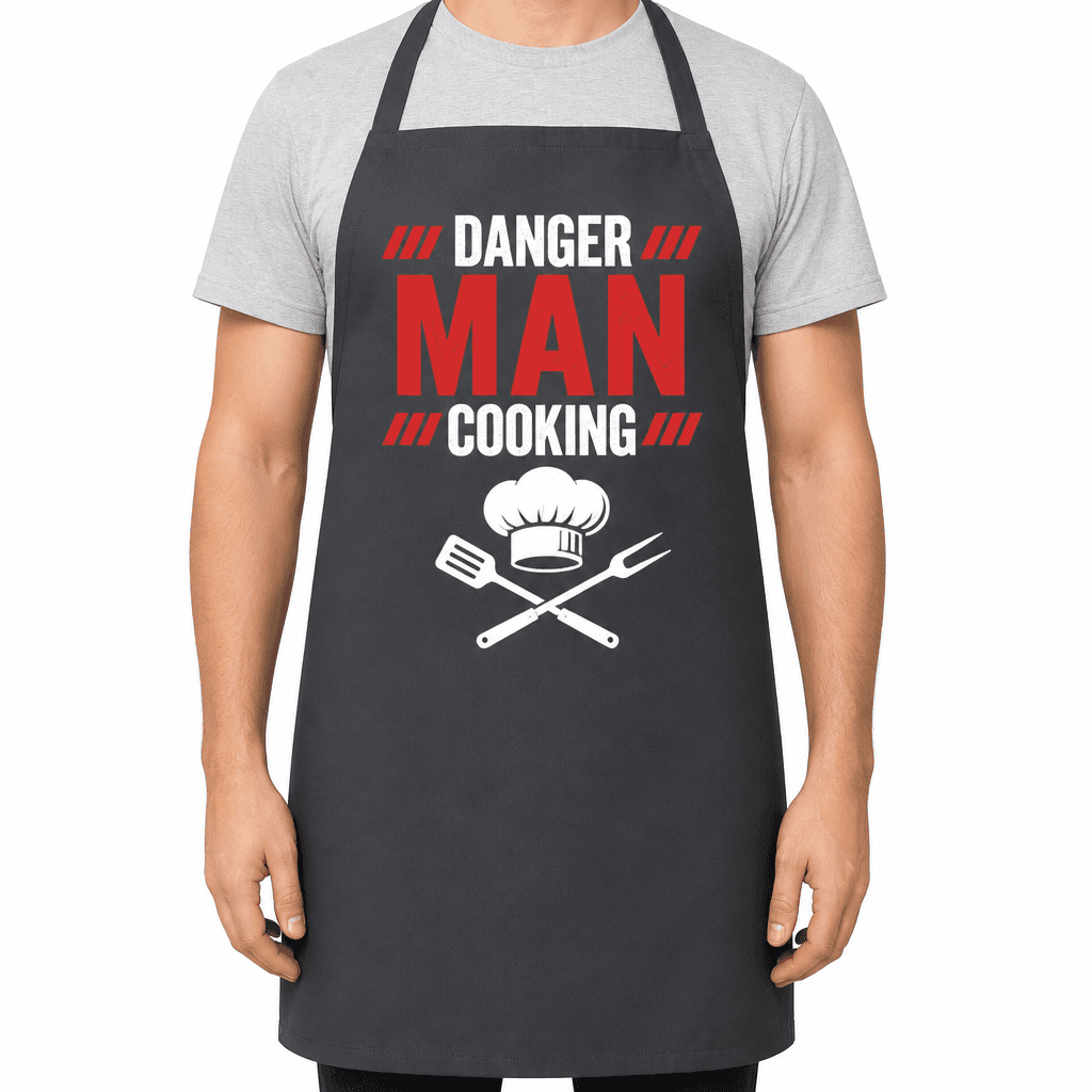 Funny Apron – Danger Man Cooking