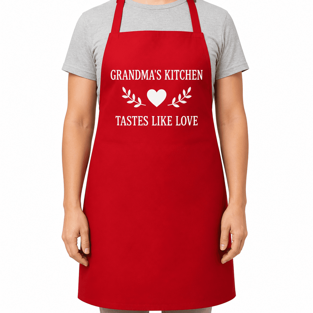 Grandma's Kitchen Tastes Love - Apron