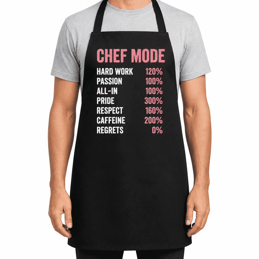 Chef Mode Regrets 0% - Apron