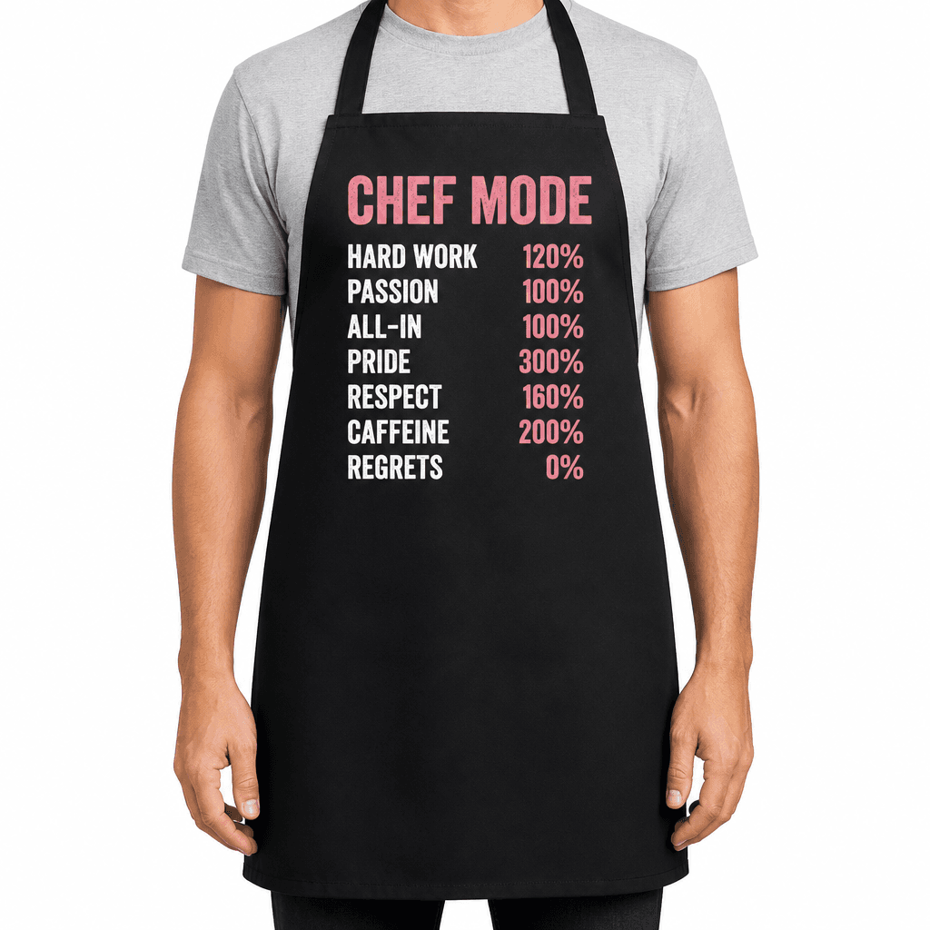 Chef Mode Regrets 0% - Apron