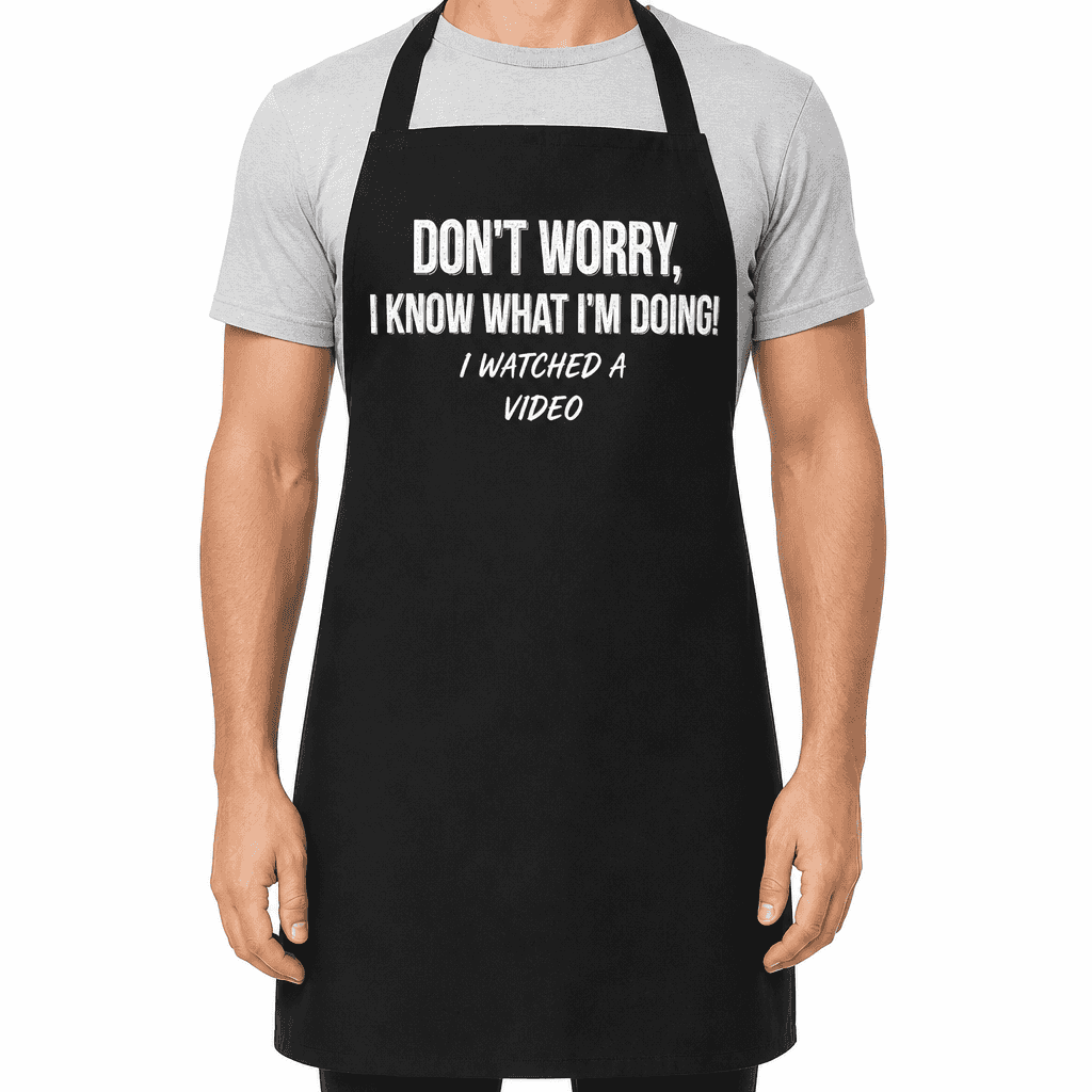 Don't Worry I Know - Apron