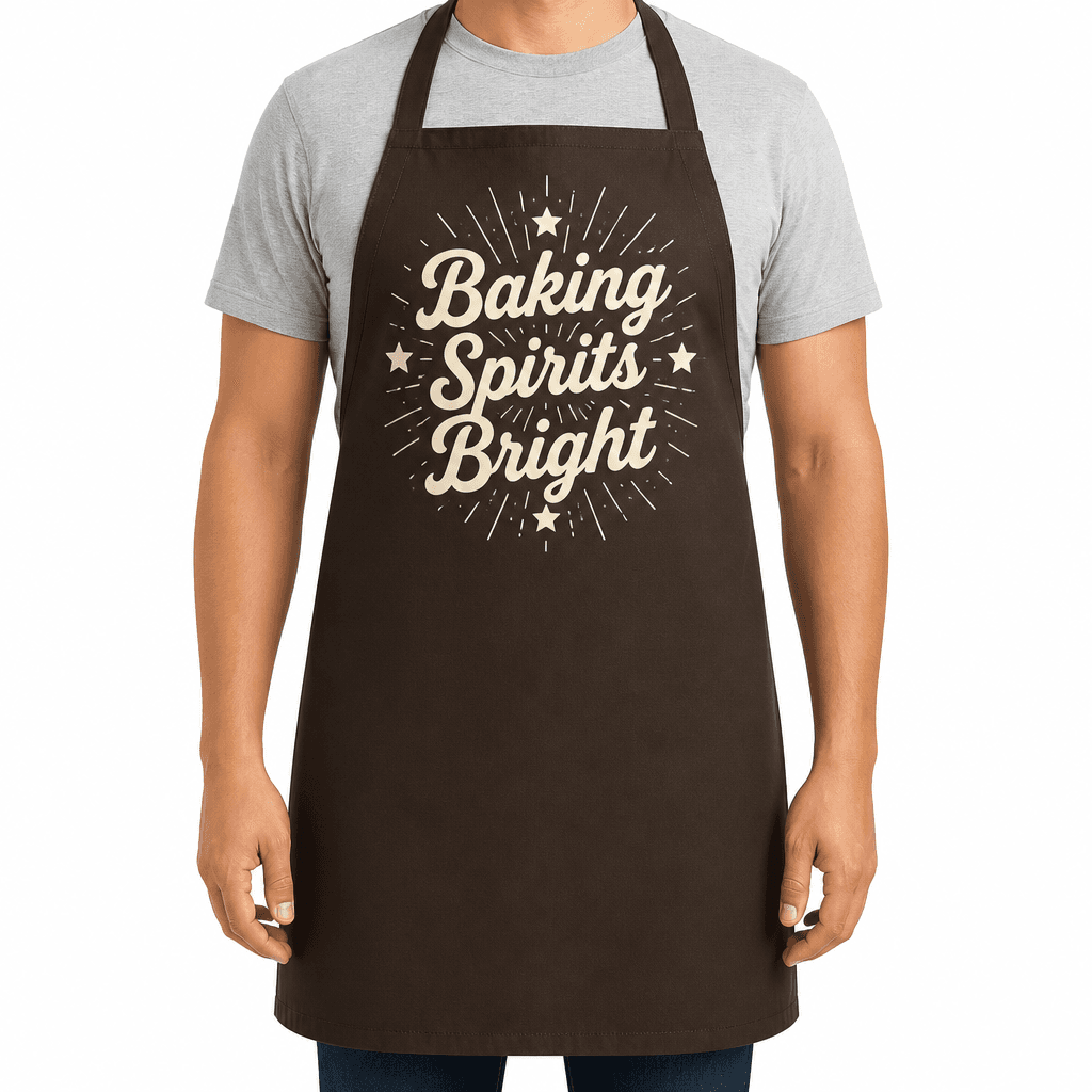 Funny Apron – Baking Spirits Bright