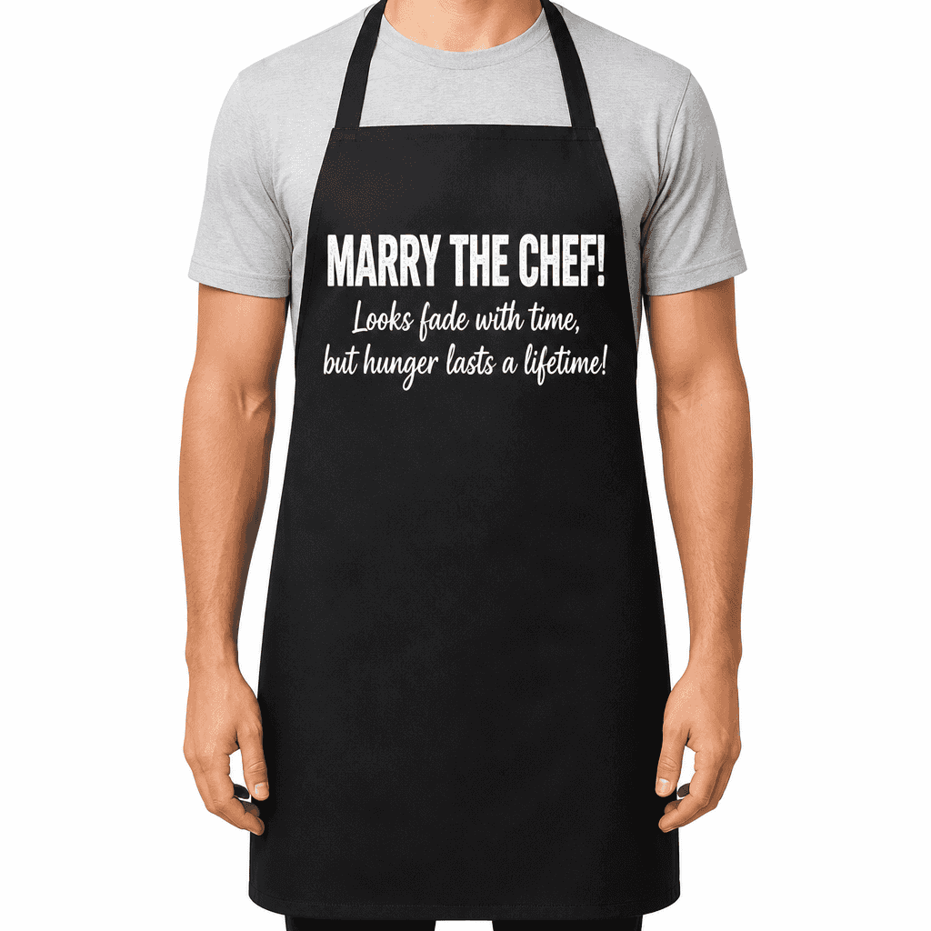 Marry the Chef - Apron