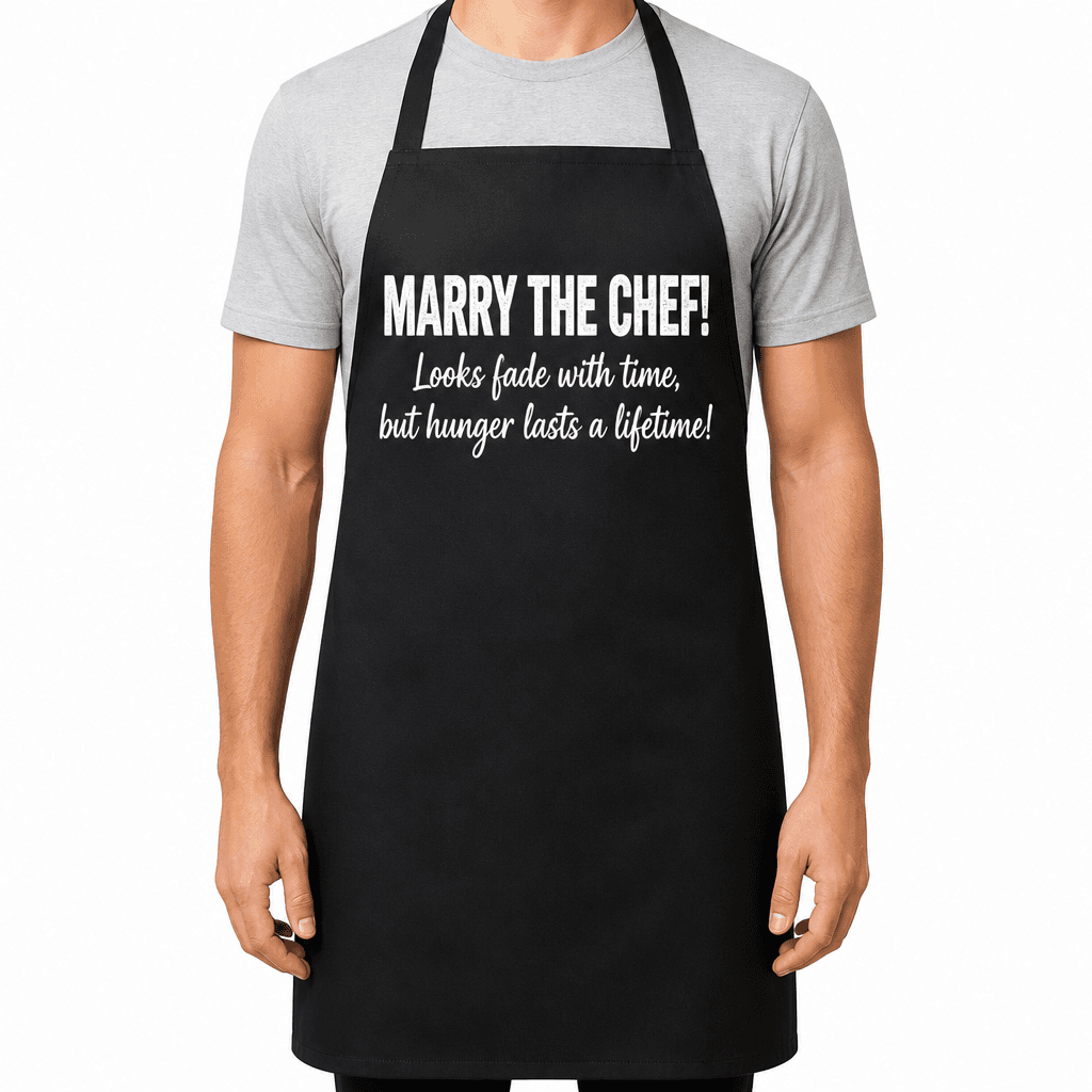 Marry the Chef - Apron
