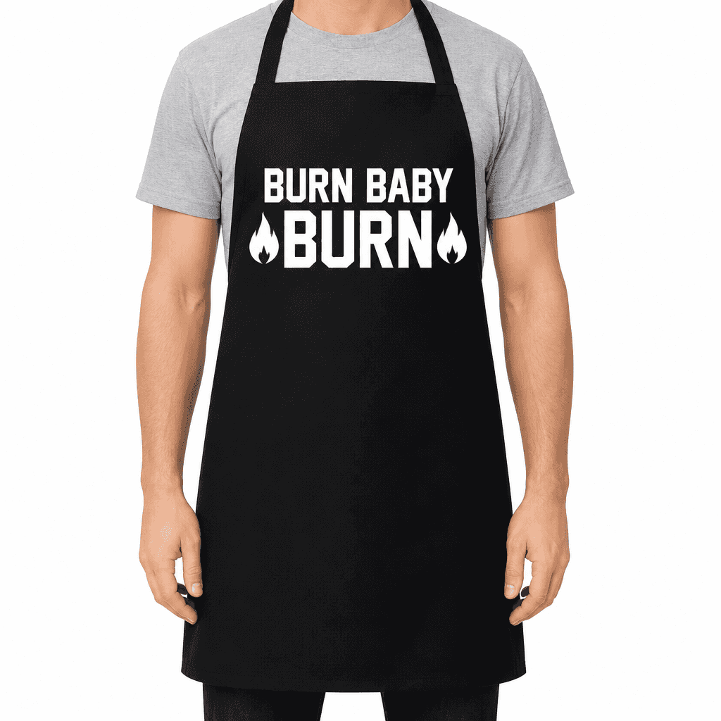 BURN BABY BURN - Apron