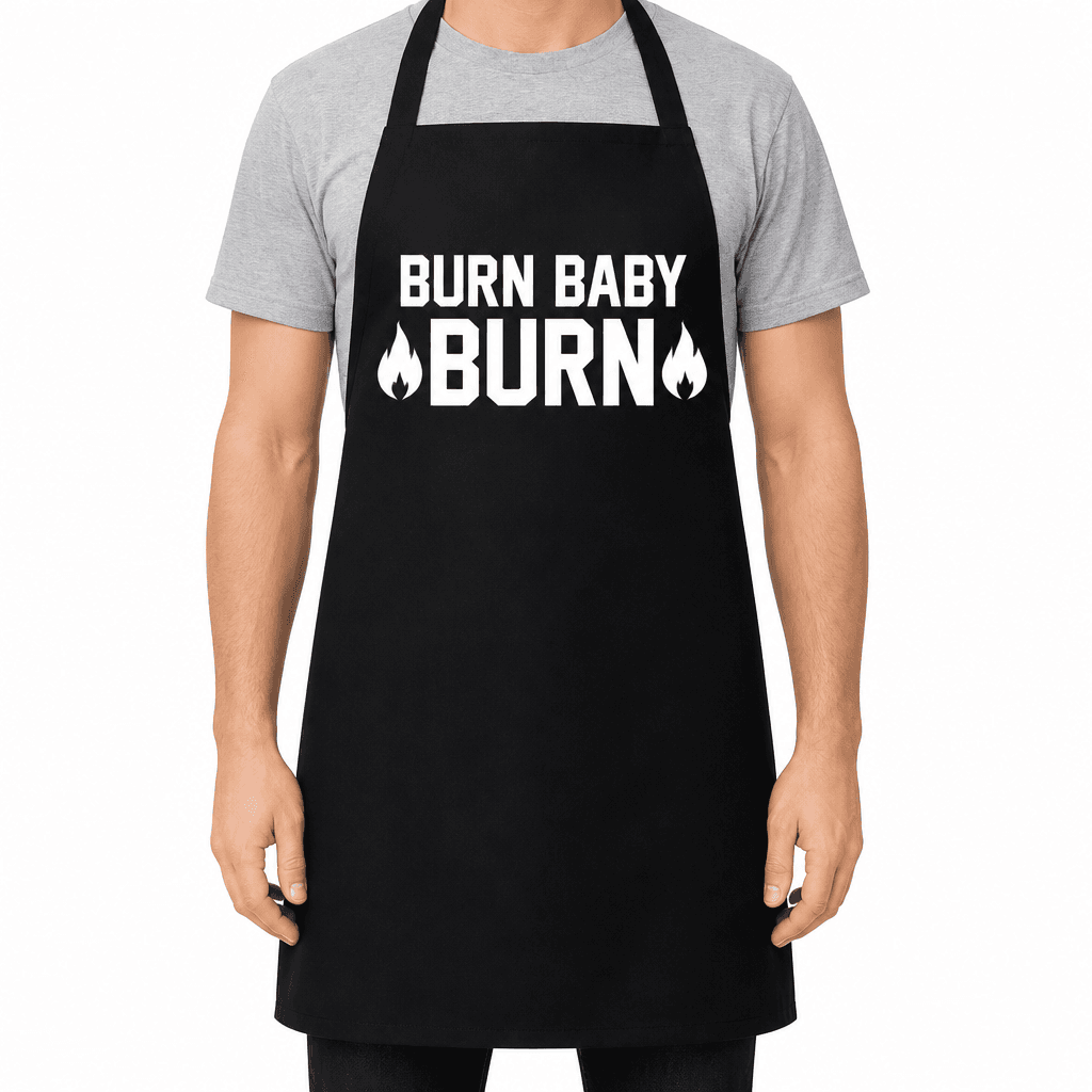 BURN BABY BURN - Apron