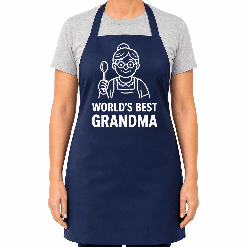 World's Best Grandma Funny Apron