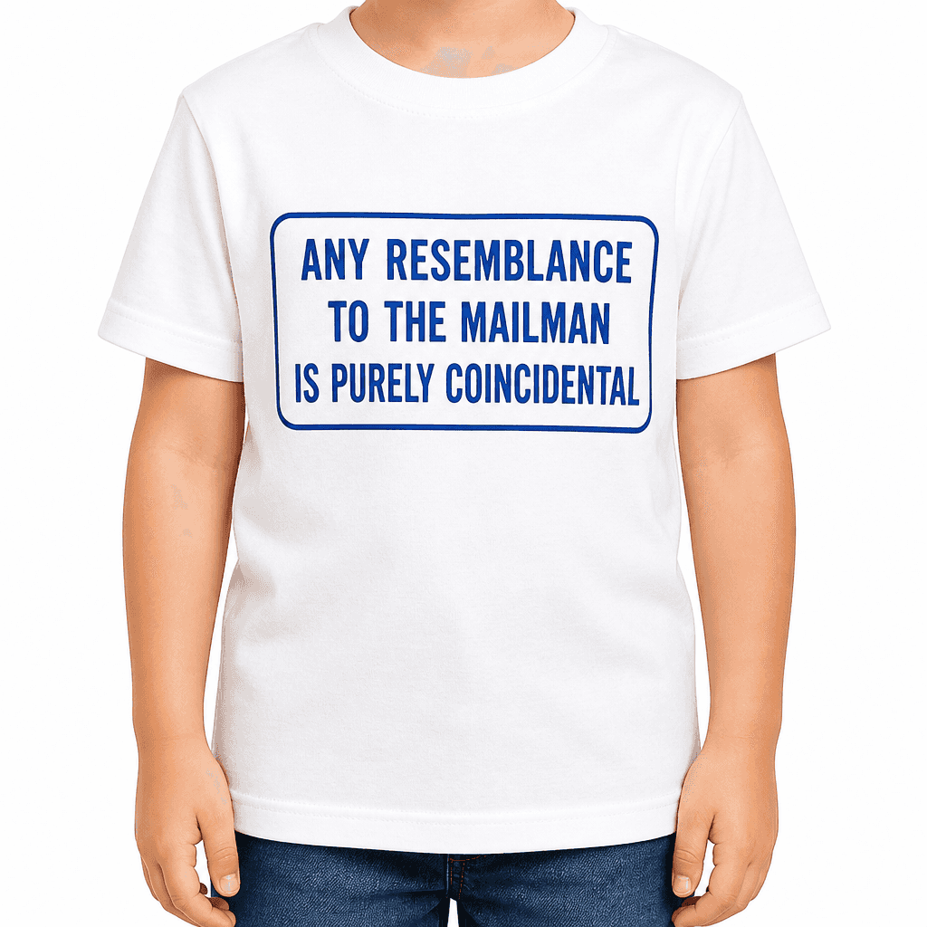 Resemblance Mailman Coincidental - T-Shirt