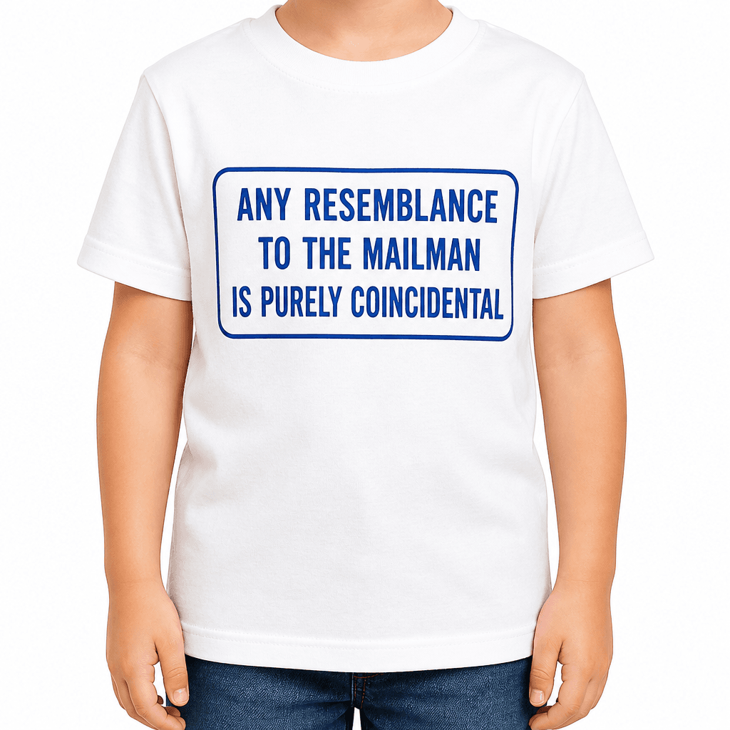 Resemblance Mailman Coincidental - T-Shirt