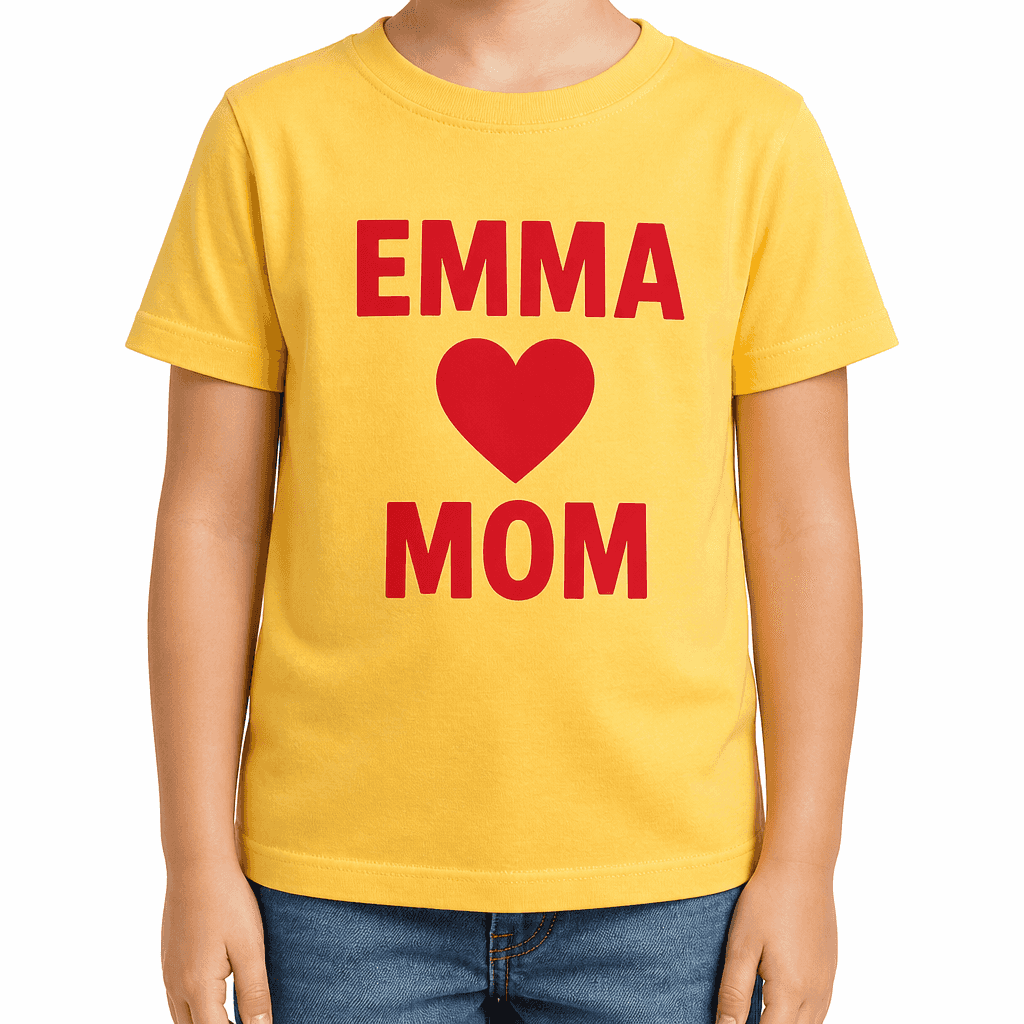 Mom – with your name - T-Shirt