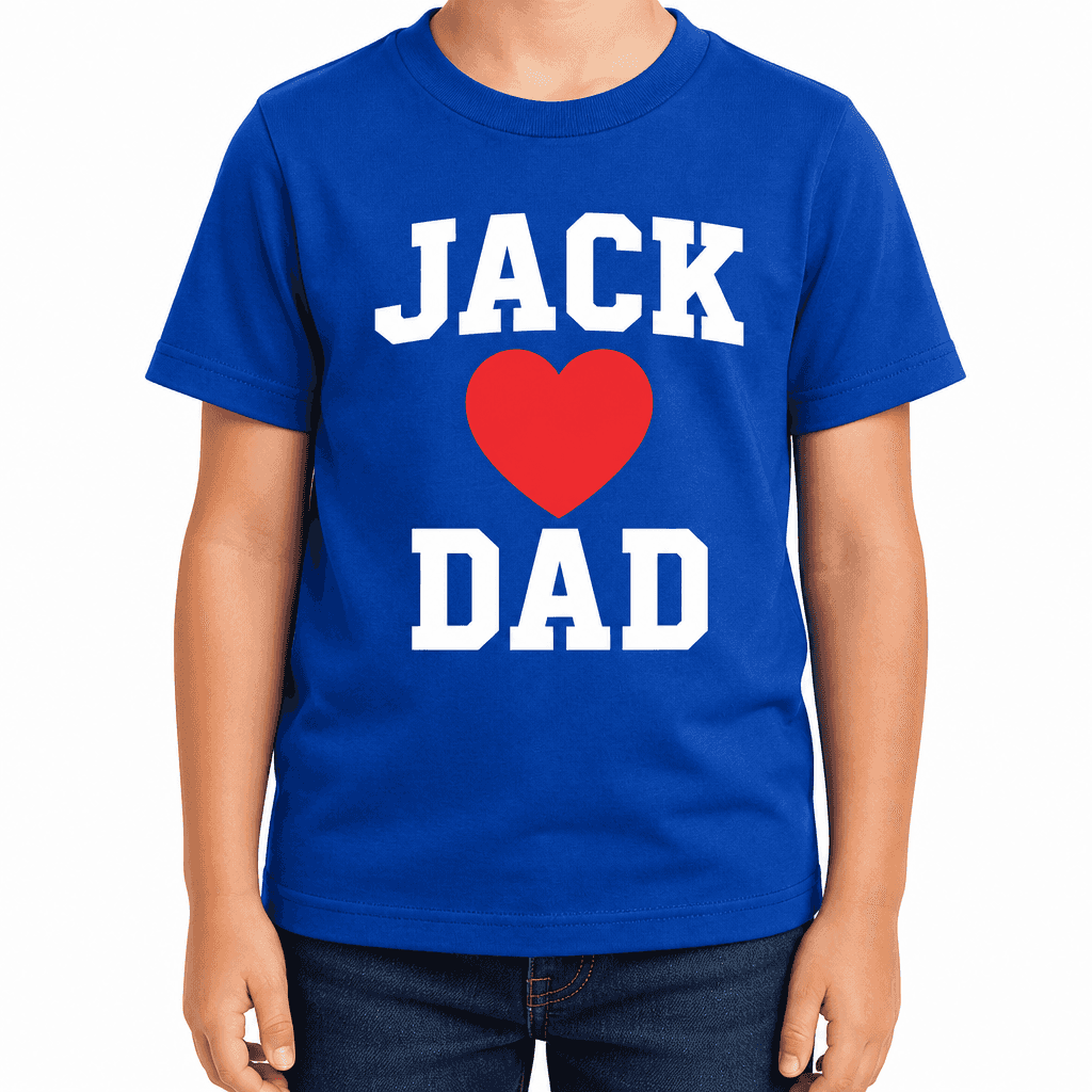 Daddy – with your name - T-Shirt