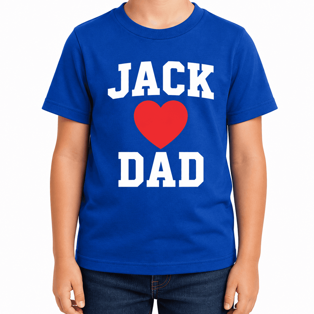 Daddy – with your name - T-Shirt